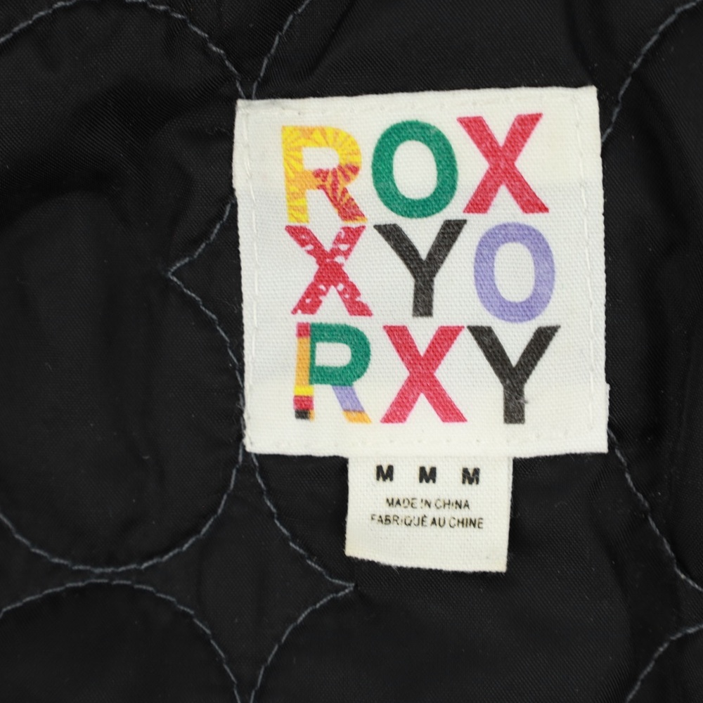 Roxy Gray Checkered Bomber Jacket Size Medium - Picture 10 of 11